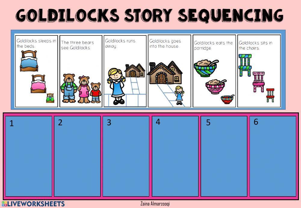 Free Printable Goldilocks And The Three Bears Story Sequencing Pictures Free Printable Goldilocks And The Three Bears Story Sequencing Pictures