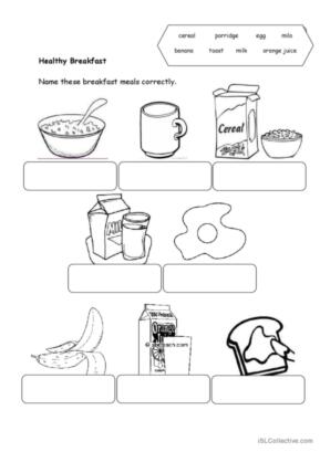 good health worksheet