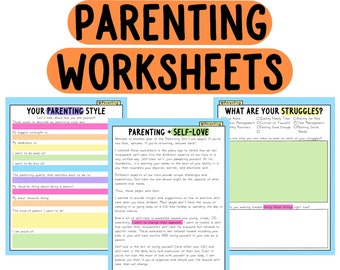 good parenting skills worksheet