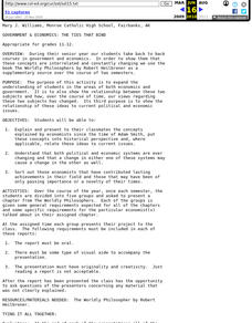 government and the economy worksheet
