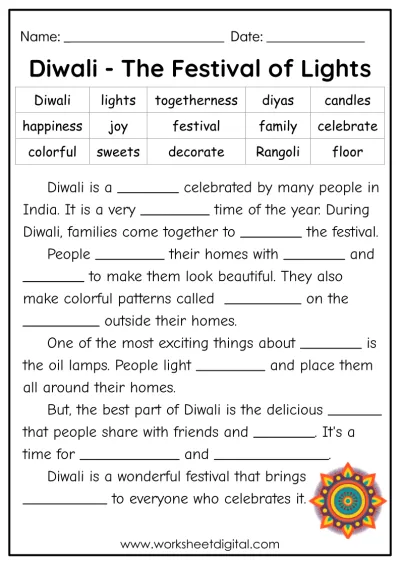 gr 3 english worksheet