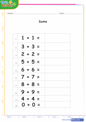 Free Grade 1 math worksheets pdf downloads