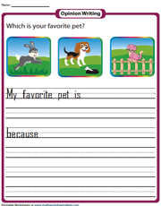 1st Grade Writing Prompts Worksheets