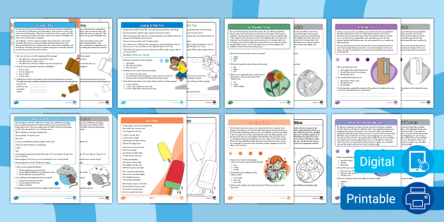 grade 2 reading comprehension worksheet