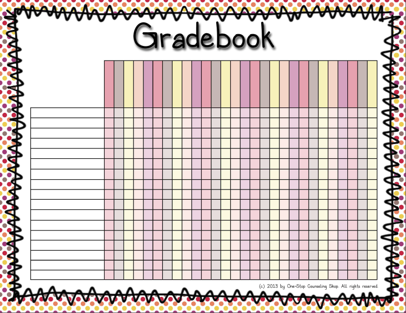 Organization Binder :: Gradebook &  Seating Charts - One-Stop ...