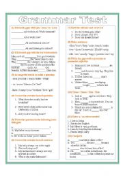 Check your Grammar - ESL worksheet by ahmednews