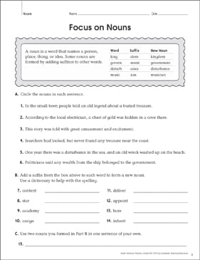 Download 7th Grade Grammar Worksheets | Scholastic