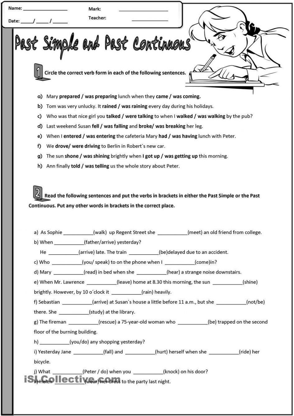 grammar worksheet college