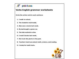 grammar worksheet for 3rd grade