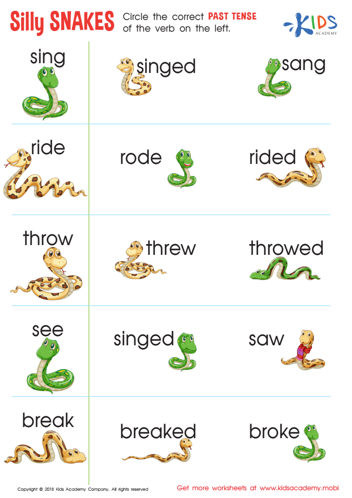 grammar worksheet for grade 1