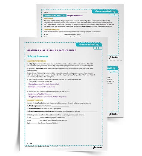 grammar worksheet high school level