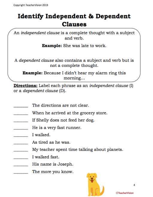 Popular Grammar Printables - TeacherVision