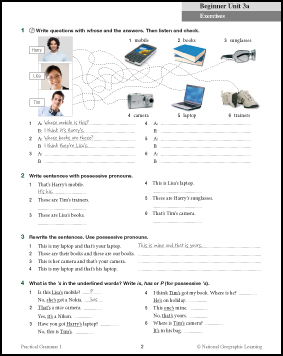 Grammar Practice Worksheets | NGL Life