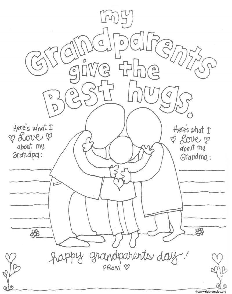 grandparents day worksheet