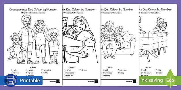 grandparents day worksheet