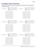 Graphing Linear Functions Worksheets - Worksheets Library