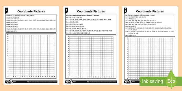 KS2 Plotting Coordinates Worksheet - Primary Resources