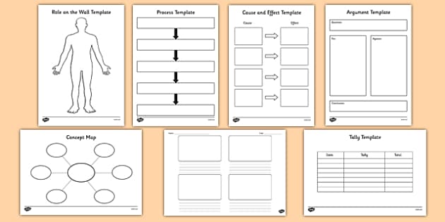Graphic Organisers Template Pack | Twinkl NZ (teacher made)