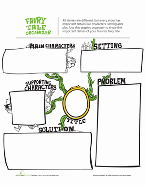 graphic organizers worksheet