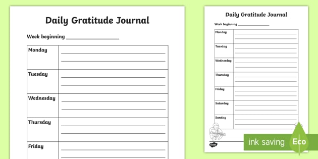 Gratitude Worksheet - Primary Resources (teacher made)