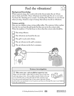 great vibrations worksheet