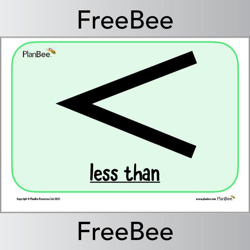 greater than less than posters