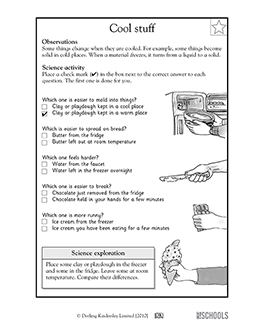 Cool stuff | 1st grade, 2nd grade, Kindergarten Science Worksheet ...