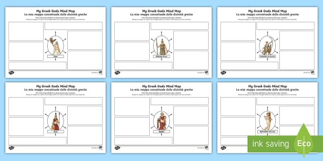 greek god worksheet