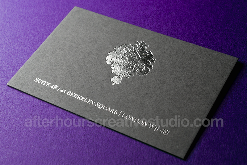 grey printable business cards