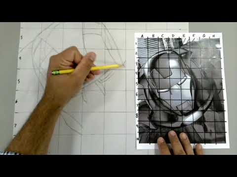 grid drawing examples