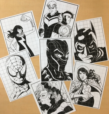 Heroic Grid Drawings! | Creative Curriculum