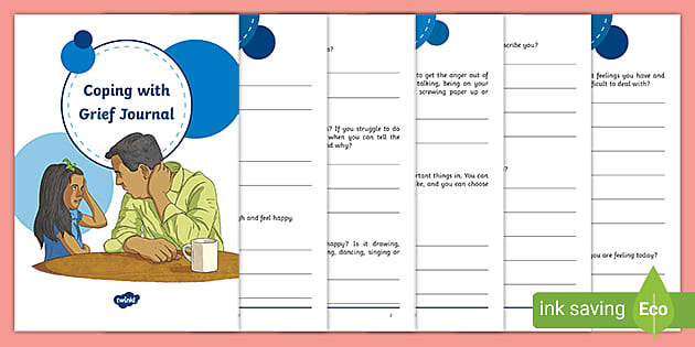 FREE! - Printable Grief Journal for Children - Coping with Grief