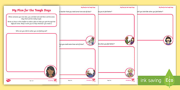 grieving worksheet