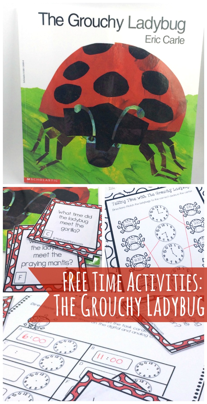 The Grouchy Ladybug Unit Study & Printables Homeschool Share