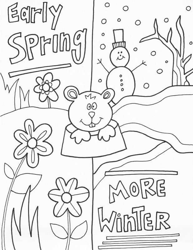 Groundhog Day Worksheets - Best Coloring Pages For Kids