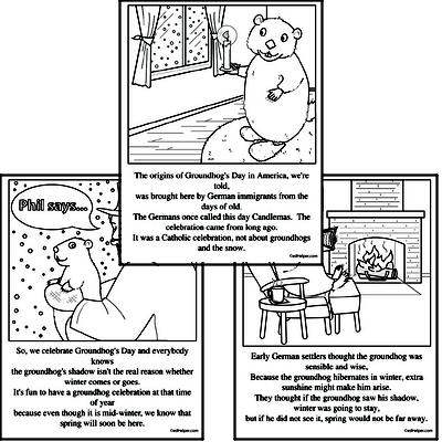 Groundhog Day Worksheets | edHelper.com