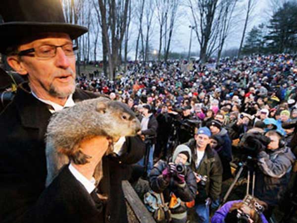 Groundhog Day 2013 - Calendar Date