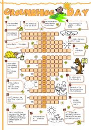 Groundhog day worksheets
