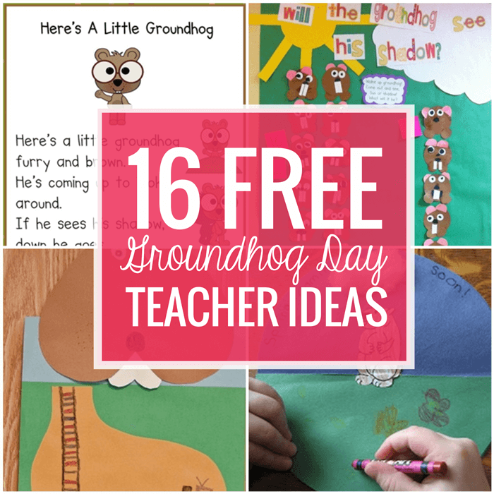 Its Groundhog Day! 16 Free Teacher Ideas - Teach Junkie