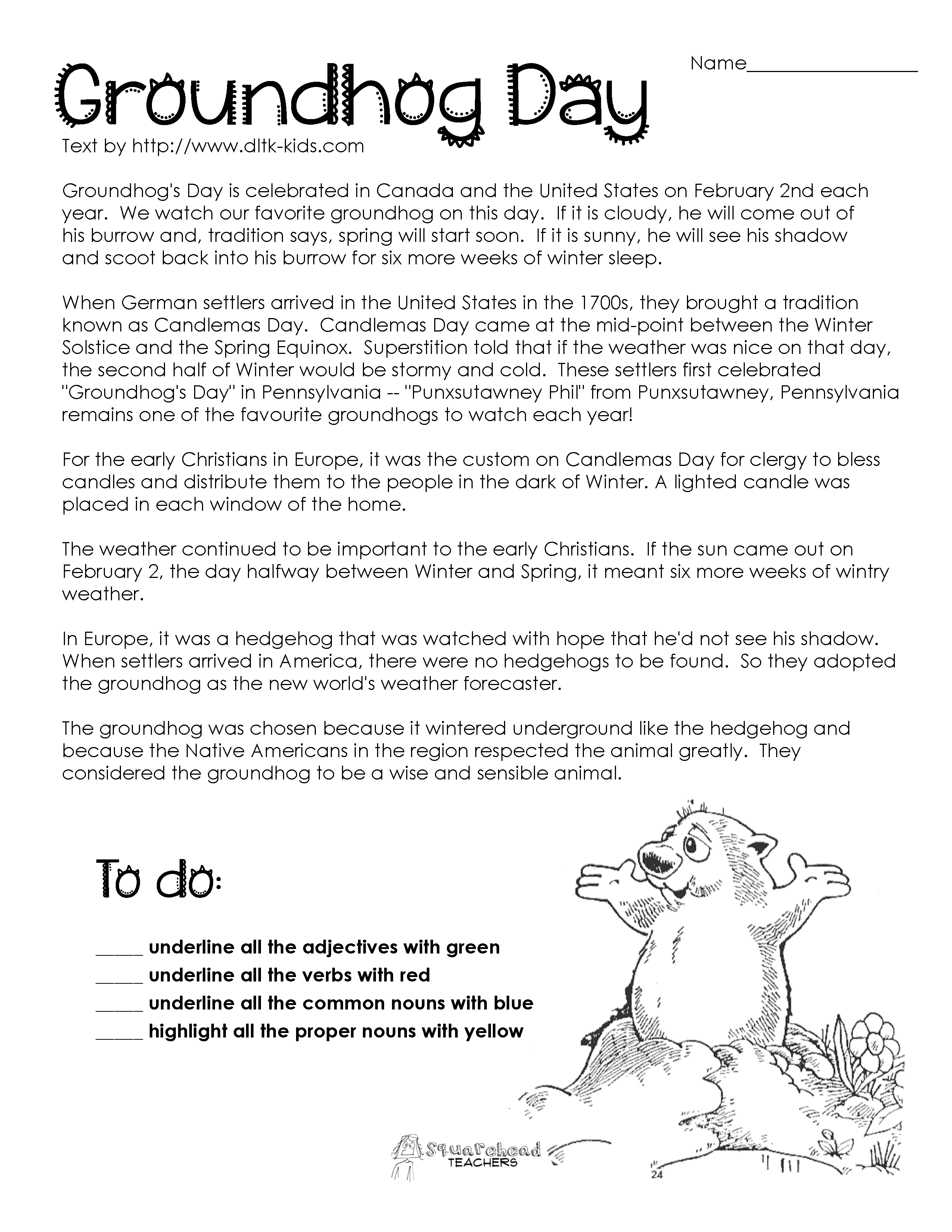 Groundhog Day For 2nd Grade Top Sellers | thepagb.org.uk