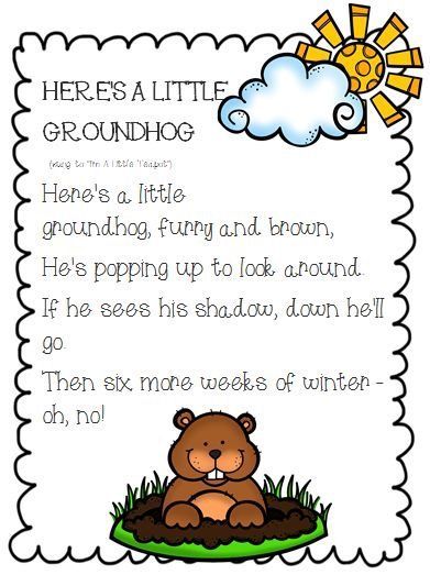 groundhog day poetry