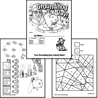 groundhog day worksheet printable