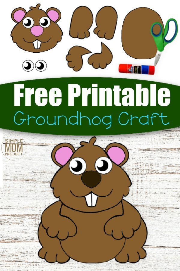 groundhog printables for preschool