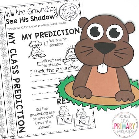 Groundhog day activities for preschool - The Primary Parade