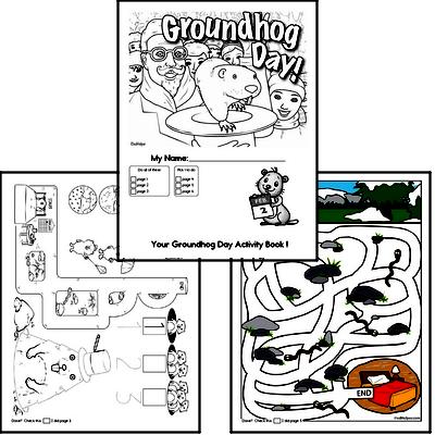 groundhog s day worksheet for kindergarten