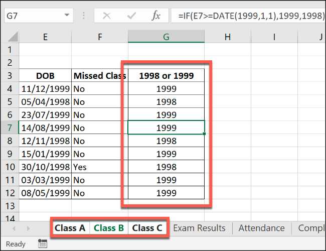 How to Group Worksheets in Excel