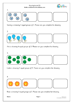 groups of worksheet
