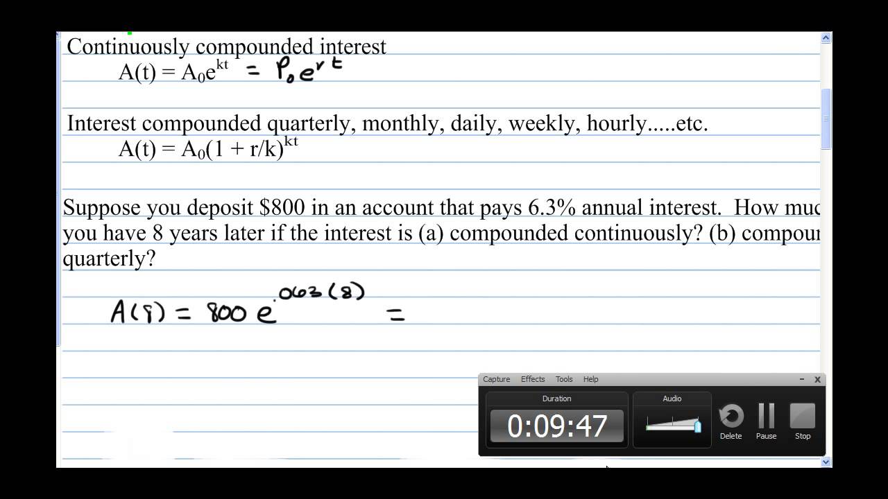 growth and decay worksheet answers
