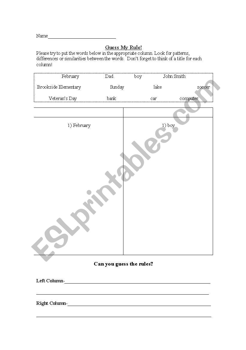 Patterns &  Function Machine Worksheets