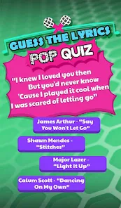 guess the lyrics printable quiz
